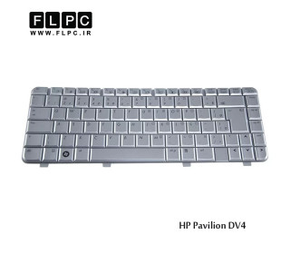 کیبورد لپ تاپ اچ پی نقره ای HP laptop keyboard Pavilion DV4-1000 Silver