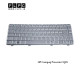 کیبورد لپ تاپ اچ پی نقره ای HP laptop keyboard Compaq Presario CQ45 Silver