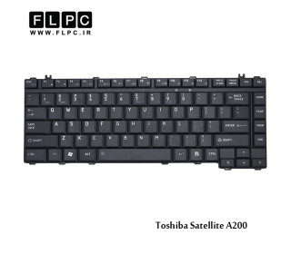 کیبورد لپ تاپ توشیبا Toshiba Laptop Keyboard Satellite A200 مشکی