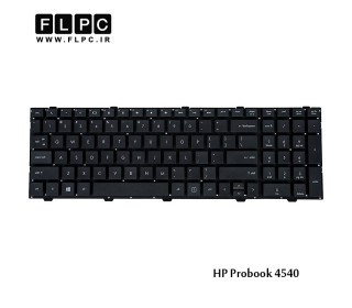 کیبورد لپ تاپ اچ پی HP Laptop Keyboard Probook 4540 مشکی-اینتر کوچک-بدون فریم