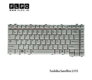 کیبورد لپ تاپ توشیبا Toshiba Laptop Keyboard Satellite L515 سفید