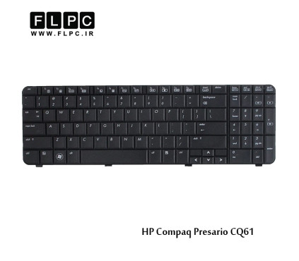 کیبورد لپ تاپ اچ پی HP Laptop Keyboard Compaq Presario CQ61 مشکی