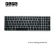 کیبورد لپ تاپ لنوو G50-70 مشکی-بافریم نقره ای Lenovo Ideapad G50-70 Laptop Keyboard
