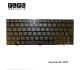 کیبورد لپ تاپ ایسوس Asus Laptop Keyboard Eee PC S101 مشکی-با فریم-فلت پهن