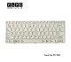 کیبورد لپ تاپ ایسوس Asus Laptop Keyboard Eee PC 905 سفید-با فریم-فلت پهن