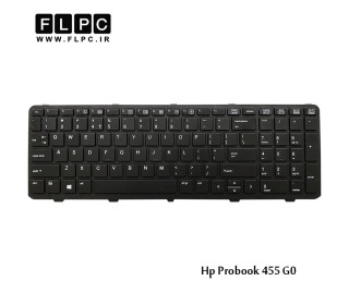کیبورد لپ تاپ اچ پی 455-G0 مشکی-بافریم HP Probook 455-G0 Laptop Keyboard