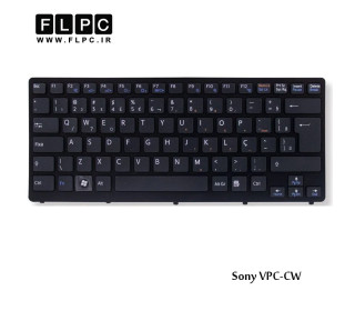 کیبورد لپ تاپ سونی Sony Laptop Keyboard VPC-CW مشکی-بافریم