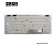 کیبورد لپ تاپ سونی Sony Laptop Keyboard VGN-SR مشکی-اینتر کوچک-بافریم نوک مدادی