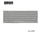 کیبورد لپ تاپ ایسوس Asus Laptop Keyboard S200E سفید-اینتر کوچک-بدون فریم