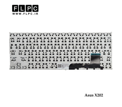 کیبورد لپ تاپ ایسوس Asus Laptop Keyboard X202 سفید-اینتر کوچک-بدون فریم