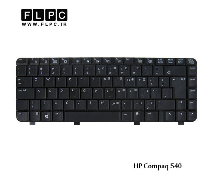 کیبورد لپ تاپ اچ پی HP Laptop Keyboard Compaq 540 مشکی