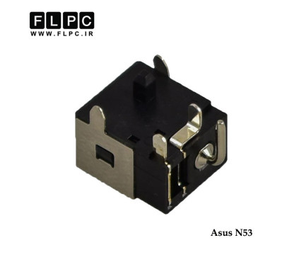 جک برق لپ تاپ ایسوس نرمال روی برد آبشاری 5 پایه Asus Laptop DC Jack Normal On PCB N53 FL042