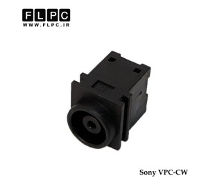 جک برق لپ تاپ سونی کابلی دو پایه خم از پشت Sony VPC-CW Laptop DC Jack  _FL353