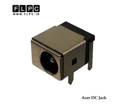 جک برق لپ تاپ ایسر خوابیده 5 پایه از کنار  Acer DC Jack Laptop FL003