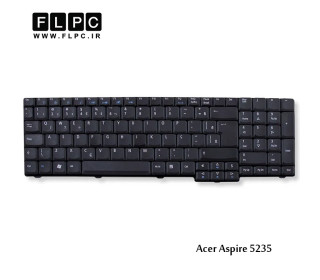 کیبورد لپ تاپ ایسر Acer Laptop Keyboard Aspire 5235 مشکی-فلت کوتاه