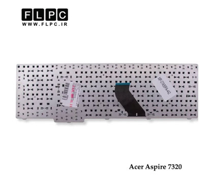 کیبورد لپ تاپ ایسر Acer Laptop Keyboard Aspire 7320 مشکی-فلت کوتاه