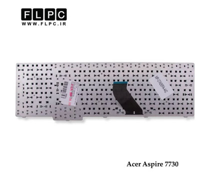 کیبورد لپ تاپ ایسر Acer Laptop Keyboard Aspire 7730 مشکی-فلت کوتاه