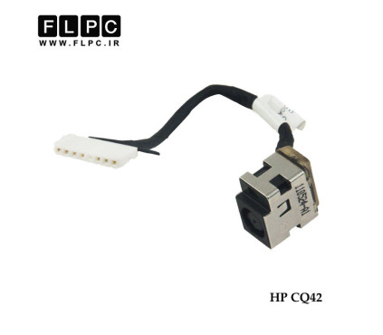 جک برق لپ تاپ اچ پی با کابل HP DC Power Jack Compaq Presario CQ42 FL346
