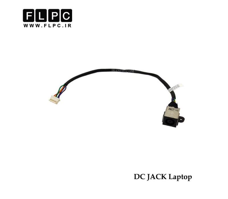 جک برق لپ تاپ با کابل DC Power Jack FS218