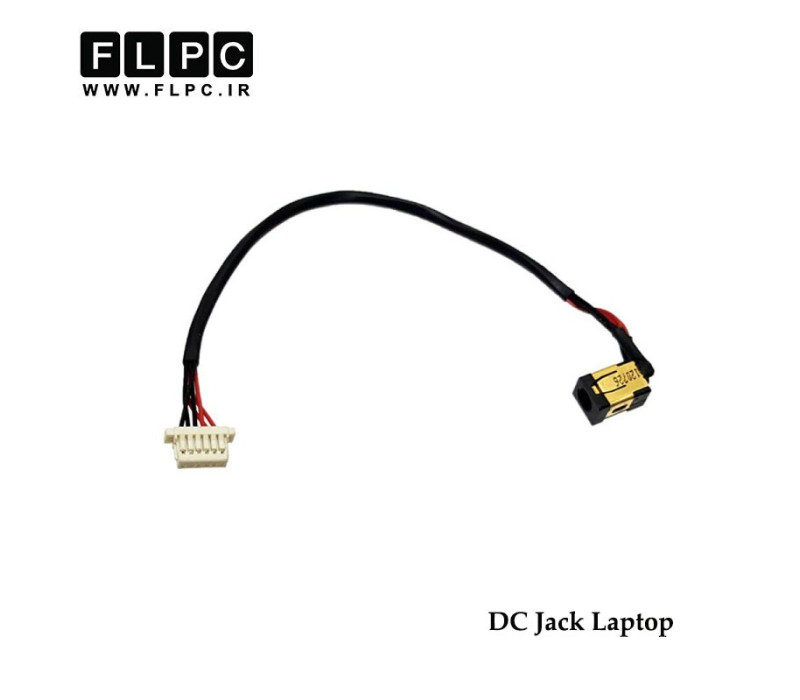 جک برق لپ تاپ با کابل DC Power Jack FS439