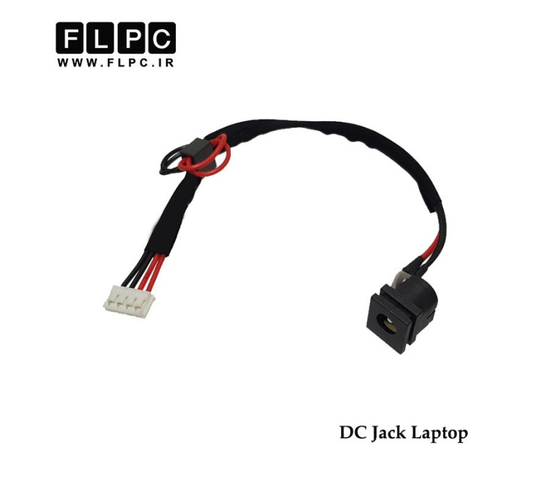 جک برق لپ تاپ با کابل DC Power Jack FS402