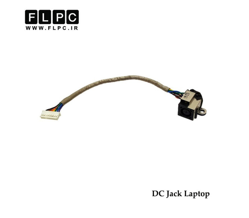 جک برق لپ تاپ با کابل DC Power Jack FS602