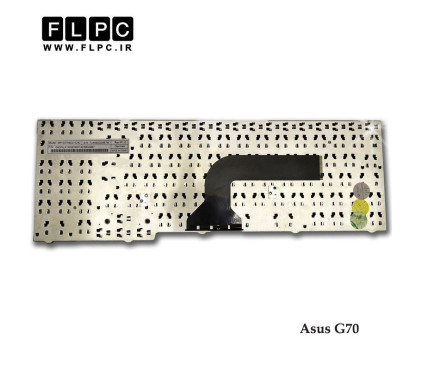 کیبورد لپ تاپ ایسوس Asus Laptop Keyboard G70 مشکی