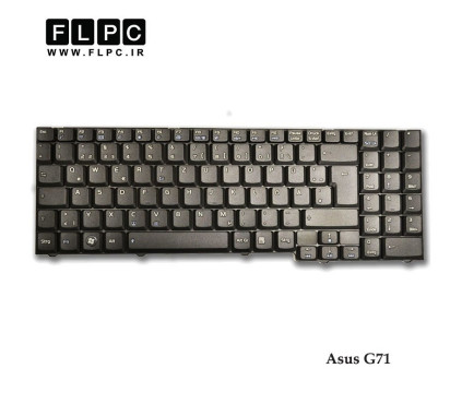 کیبورد لپ تاپ ایسوس Asus Laptop Keyboard G71 مشکی