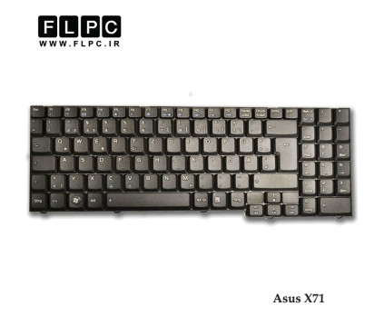 کیبورد لپ تاپ ایسوس Asus Laptop Keyboard X71 مشکی