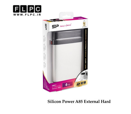 هارد اکسترنال سيليکون پاور  مدل Armor A85 چهار ترابایت/Silicon Power Armor A85 External Hard Drive 4TB