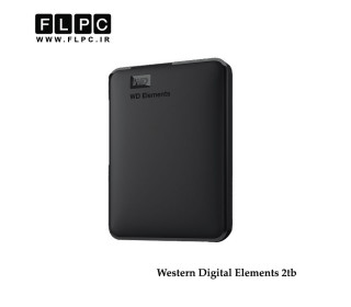 هارد اکسترنال وسترن دیجیتال مدل Elements ظرفیت2 ترابایت / Western Digital Elements External Hard Drive 2TB