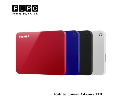 هارد اکسترنال توشیبا مدل Canvio Advance ظرفیت 1 ترابایت/Toshiba Canvio Advance External Hard Drive 1TB