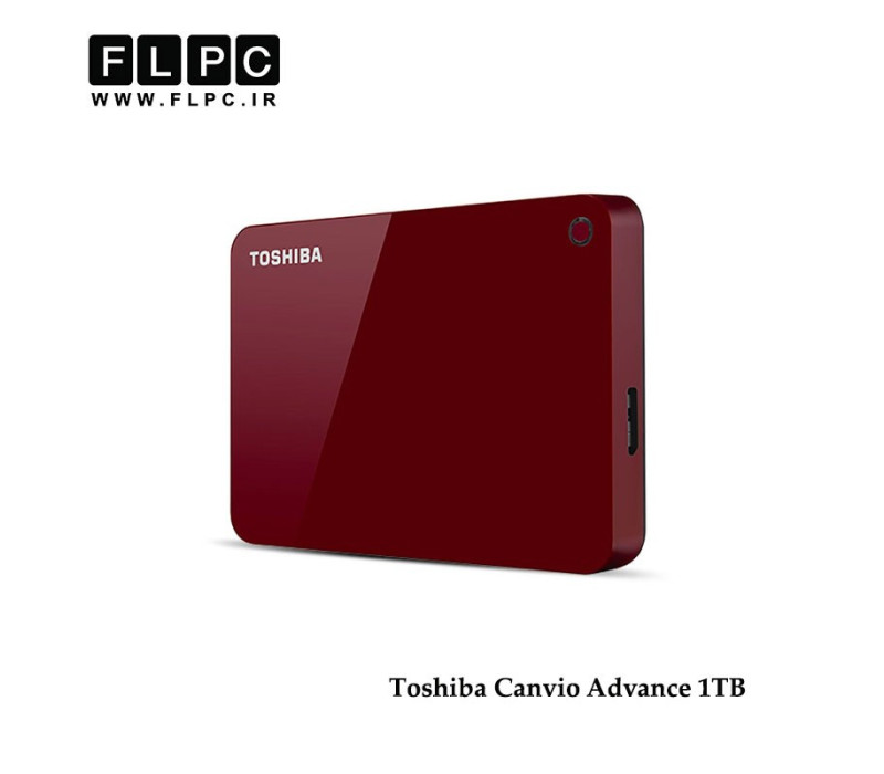 هارد اکسترنال توشیبا مدل Canvio Advance ظرفیت 1 ترابایت/Toshiba Canvio Advance External Hard Drive 1TB