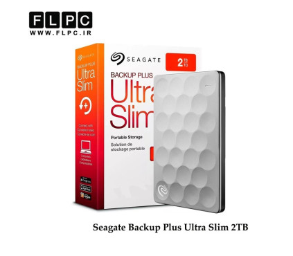 هارددیسک اکسترنال سیگیت  Seagate Backup Plus Ultra Slim External Hard Drive 2TB