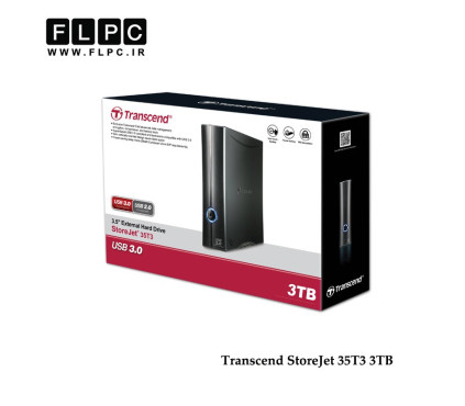 هارد اکسترنال ترنسند مدل StoreJet 35T3 ظرفیت 3 ترابایت