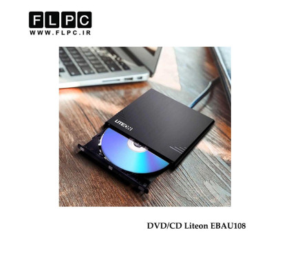 دی وی دی رایتر / پلیر اکسترنال لایت آن LiteON eBAU108 External DVD/CD Drive