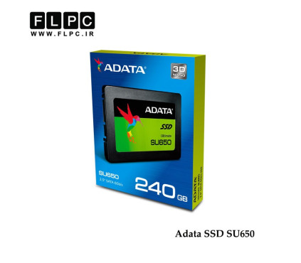 اس اس دی ای دیتا مدل SU650 حافظه  ADATA SSD اینترنال ظرفیت 240 گیگابایت