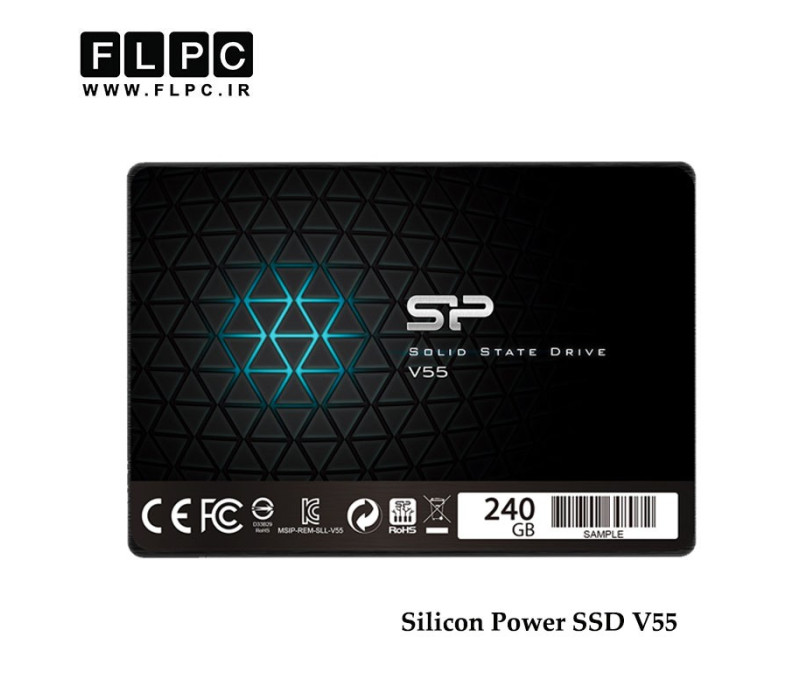 اس اس دی سیلیکون پاور مدل V55حافظه Silicon Power SSD اینترنال ظرفیت 240 گیگابایت
