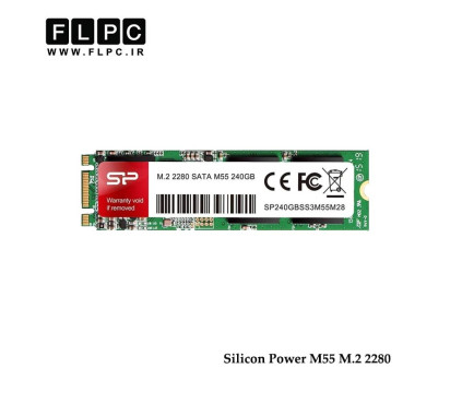حافظه اس اس دی  مدل M55 M.2 2280 سیلیکون پاور 240 گیگابایت/Silicon Power M55 M.2 2280 SSD Drive 240GB