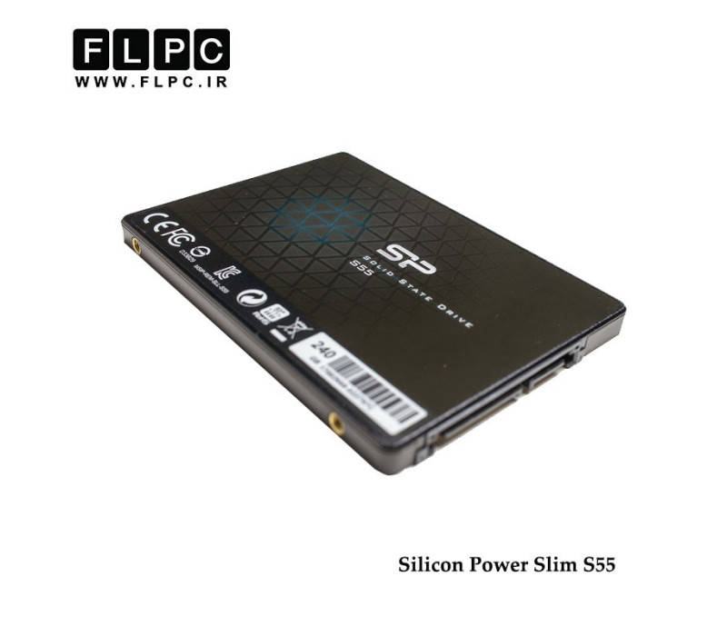 اس اس دی اینترنال سیلیکون پاور مدل Slim S55 ظرفیت 240 گیگابایت/Silicon Power Slim S55 SATA3.0 Internal SSD 240GB