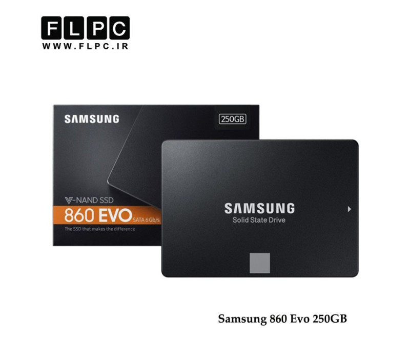 اس اس دی اینترنال سامسونگ مدل 860 Evo ظرفیت 250 گیگابایت/Samsung 860 Evo SSD Internal Drive 250GB