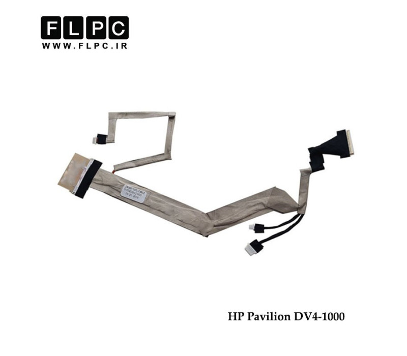کابل فلت لپ تاپ اچ پی HP Laptop LVDS cable Pavilion dv4-1000 DC02000IO00 LCD