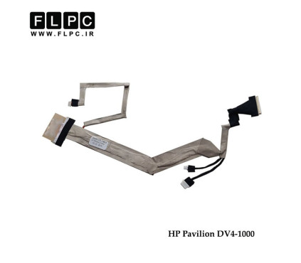 کابل فلت لپ تاپ اچ پی HP Laptop LVDS cable Pavilion dv4-1000 DC02000IO00 LCD