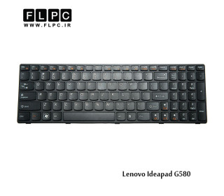 کیبورد لپ تاپ لنوو G580 با فریم Lenovo IdeaPad G580 Laptop Keyboard