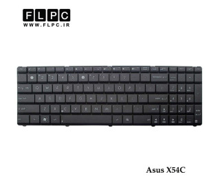 کیبورد لپ تاپ ایسوس X54C مشکی - دوپیچ Asus X54C Laptop Keyboard