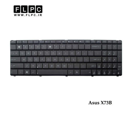 کیبورد لپ تاپ ایسوس X73B مشکی - دوپیچ Asus X73B Laptop Keyboard