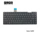 کیبورد لپ تاپ ایسوس Asus Laptop Keyboard A450 مشکی-اینتر کوچک-بدون فریم