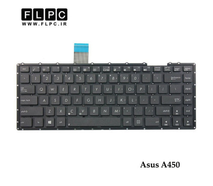 کیبورد لپ تاپ ایسوس Asus Laptop Keyboard A450 مشکی-اینتر کوچک-بدون فریم