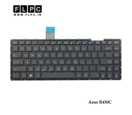 کیبورد لپ تاپ ایسوس Asus Laptop Keyboard R450c مشکی-اینتر کوچک-بدون فریم