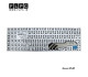 کیبورد لپ تاپ ایسوس A541 مشکی- بدون فریم Asus VivoBook A541 Laptop Keyboard